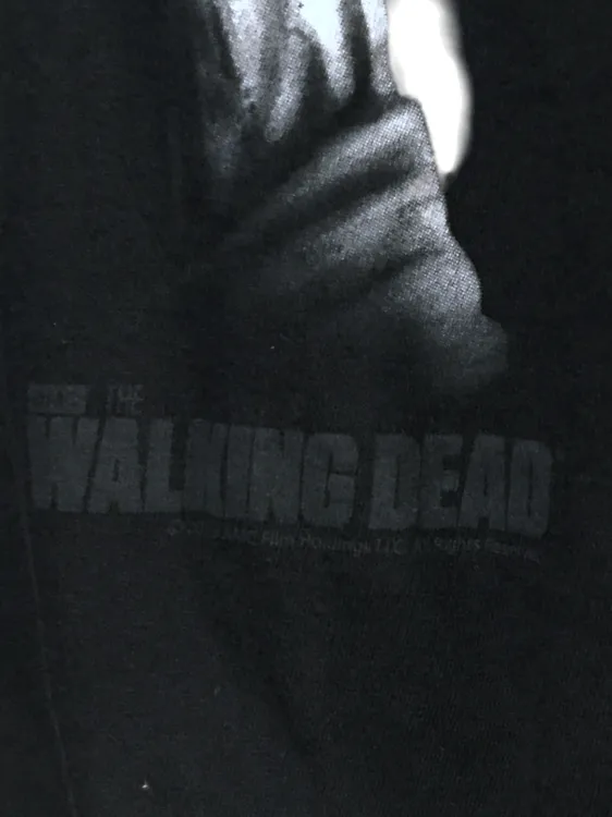 The Walking Dead T-shirt nadruk promo 2013
