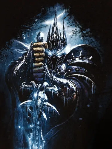 Blizzard vintage t-shirt World of Warcraft Wrath of the Lich King y2k / 2008