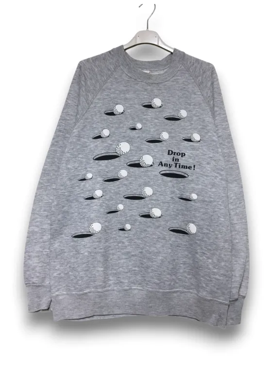 Vintage bluza crewneck z nadrukiem 80s / 90s