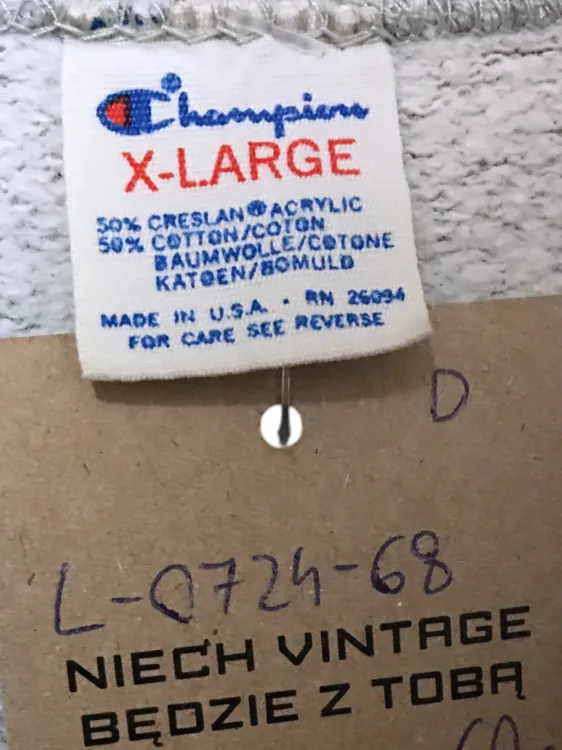 Champion vintage bluza hoodie USA 90s