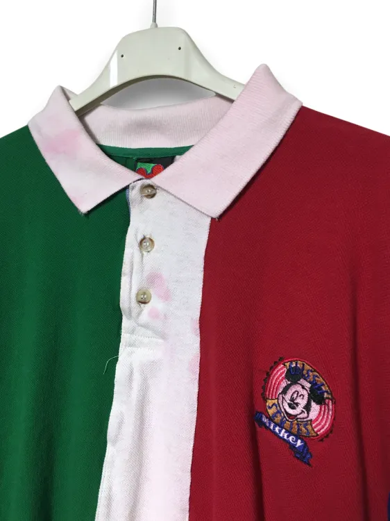 Disney Vintage T-shirt polo haft 90s