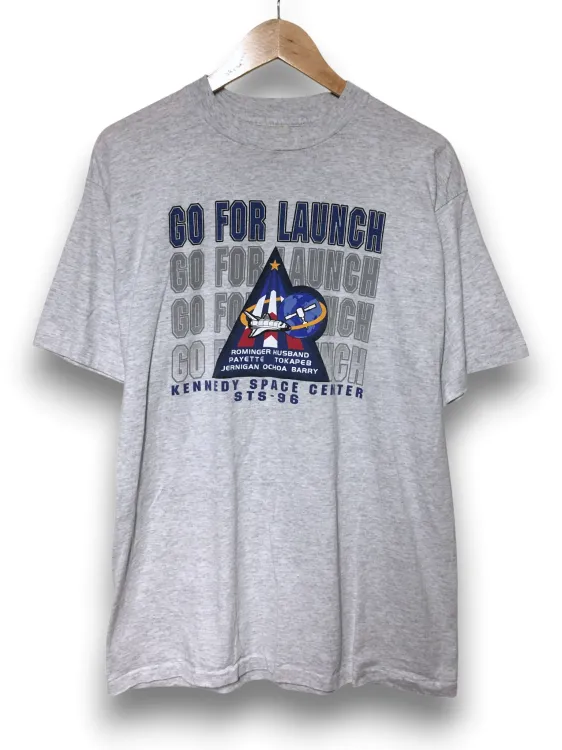 Vintage NASA T-shirt USA Kennedy Space Center 1996