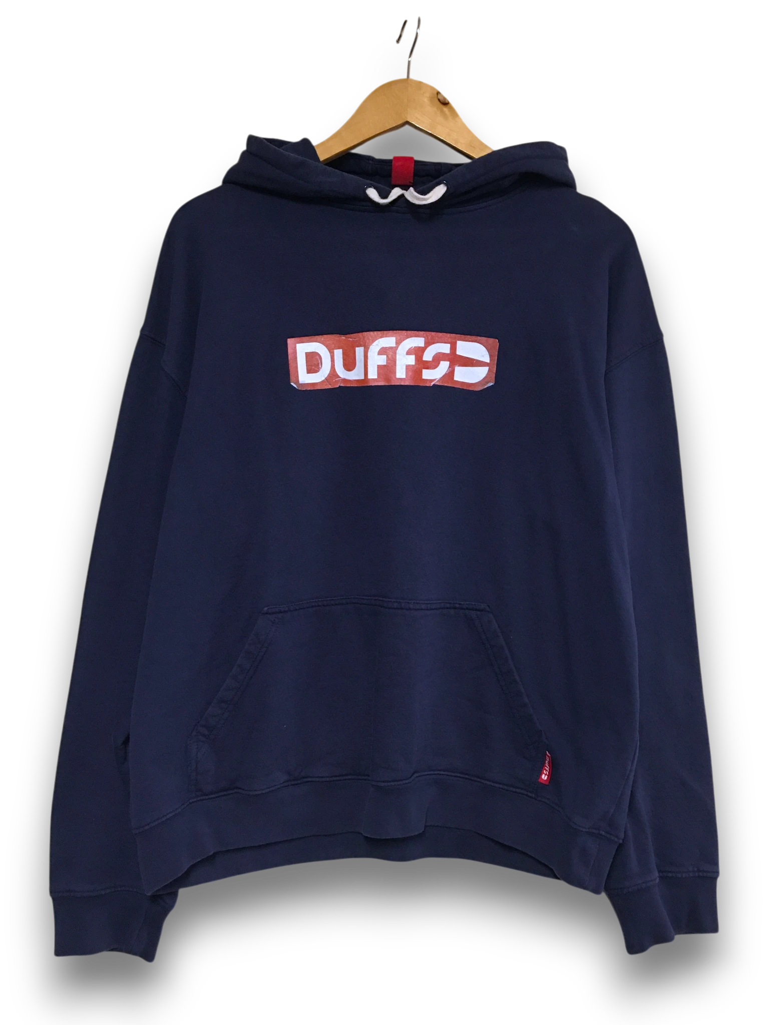 DUFFS Vintage bluza hoodie skate Y2K boxy