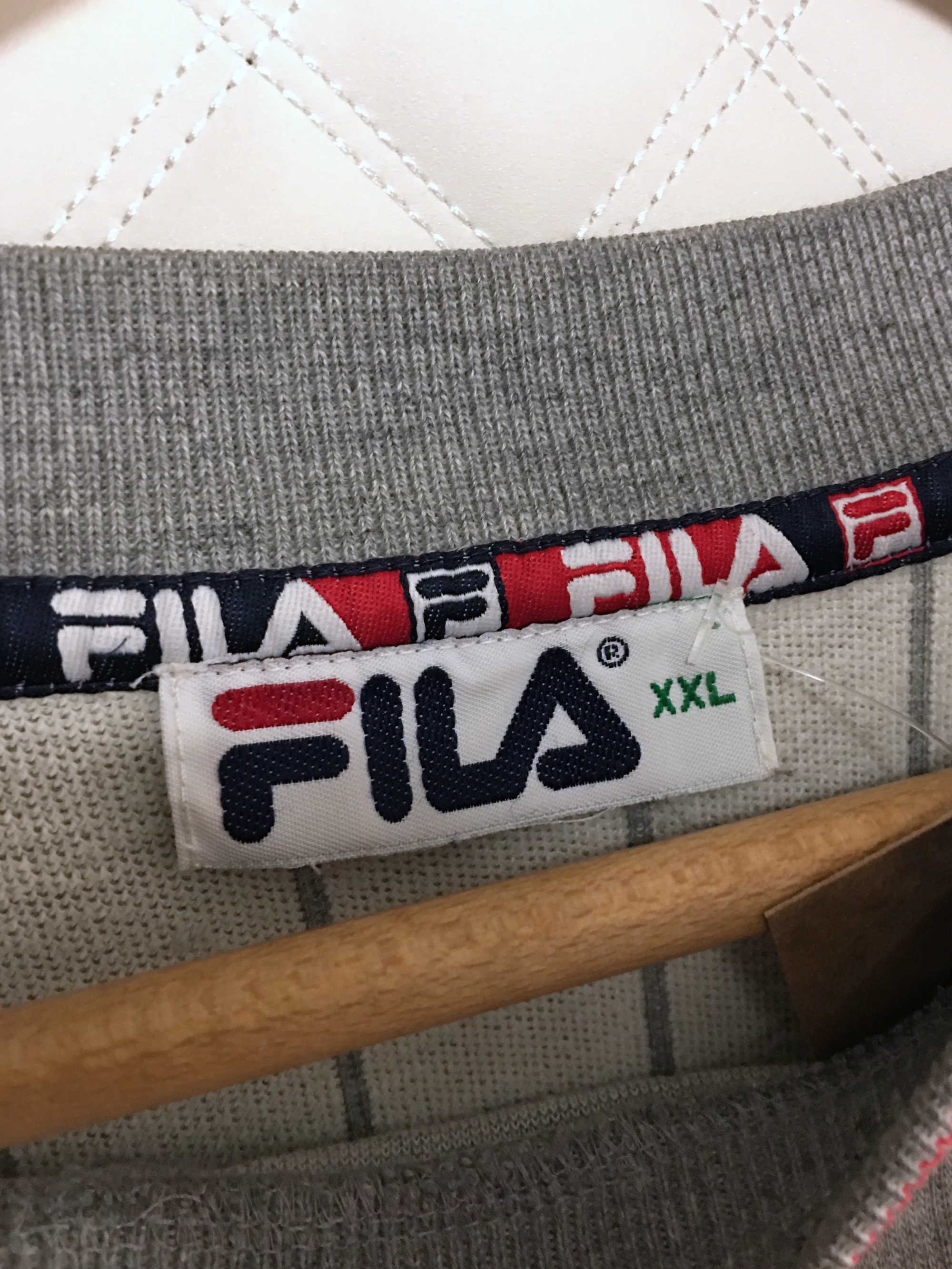 Fila Vintage bluza crewneck logo 90s / Y2K