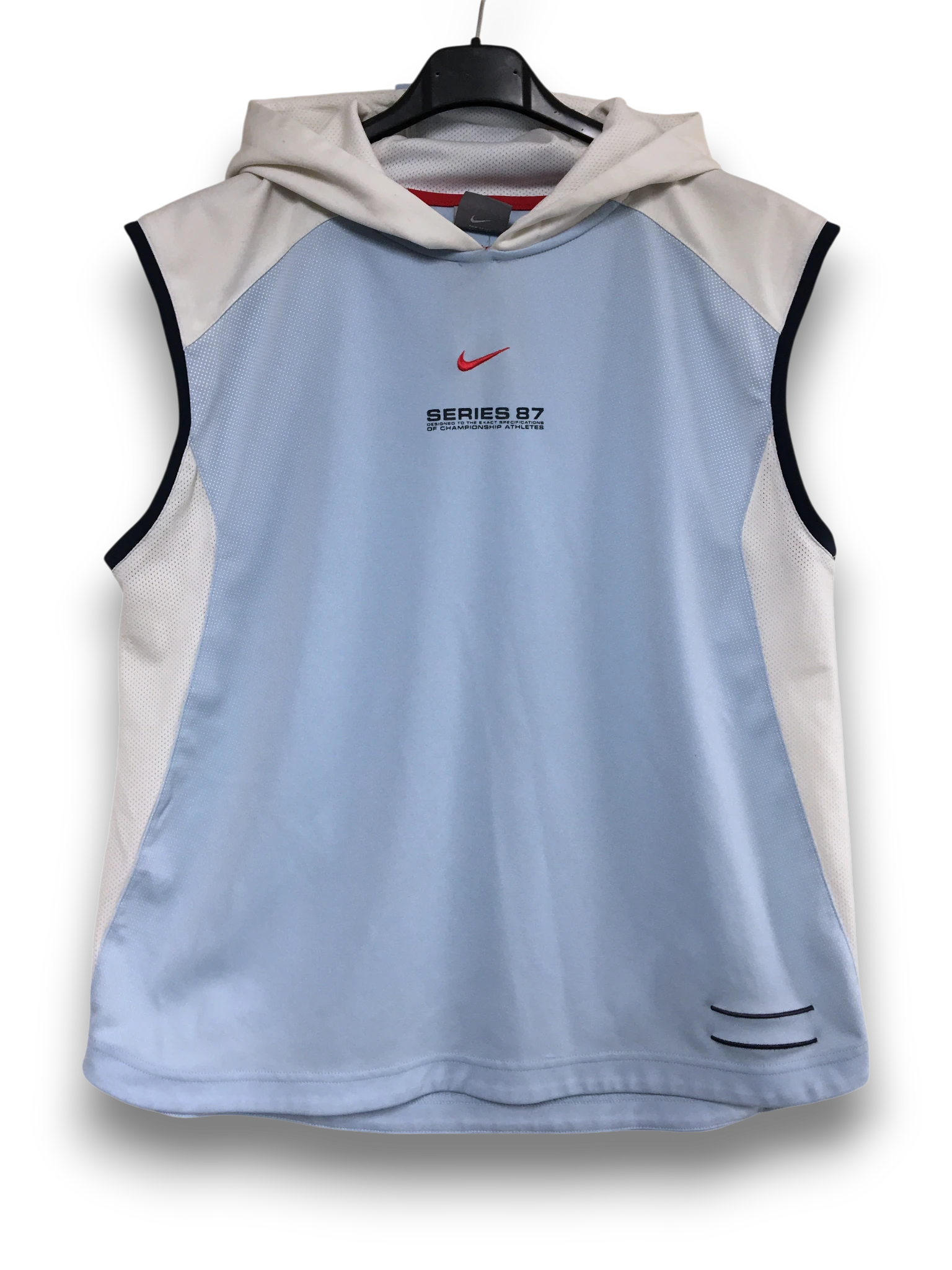 Nike vintage bezrękawnik tank top center swoosh Y2K