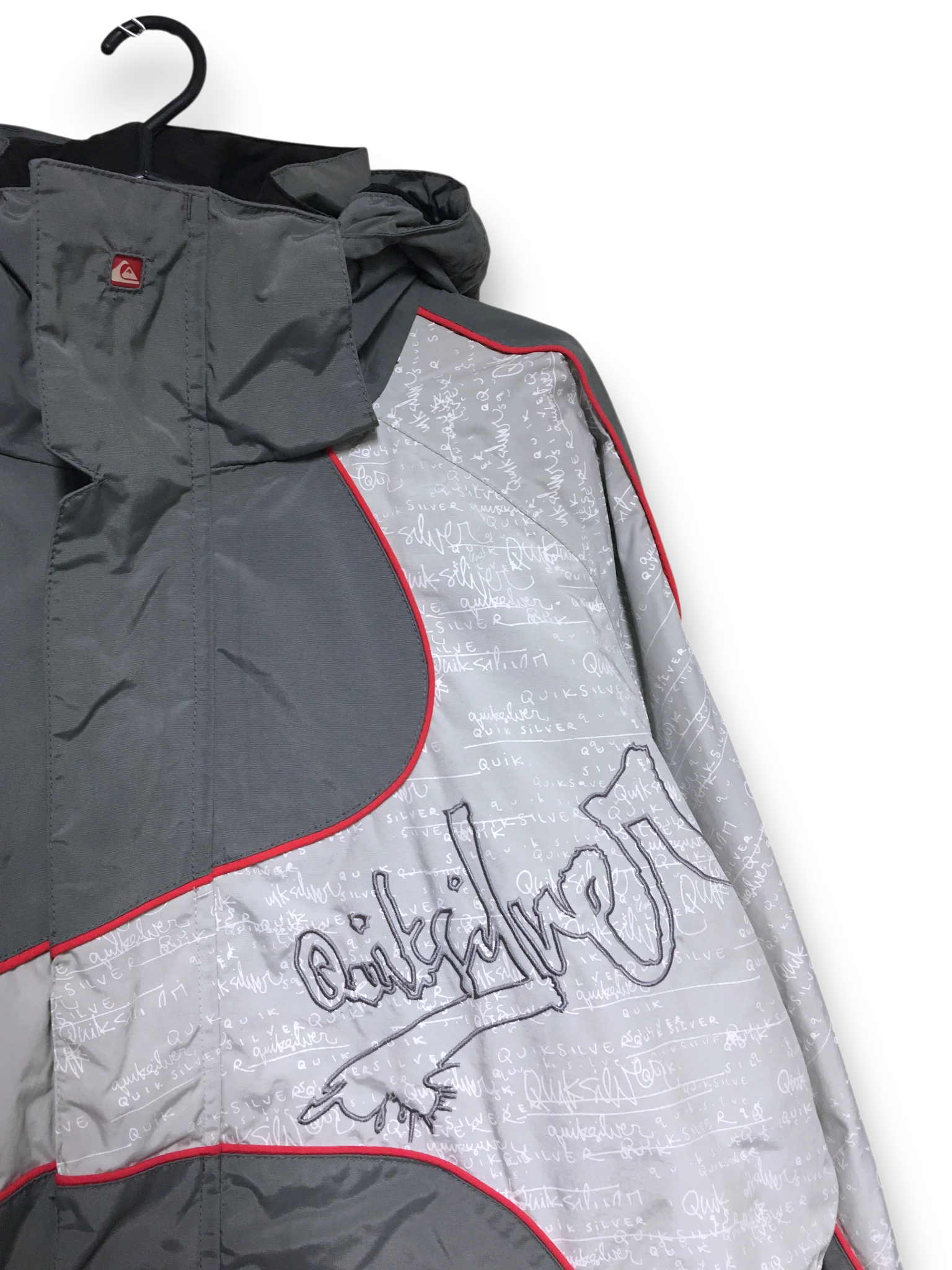 Quicksilver Vintage kurtka ocieplana we wzory Y2K