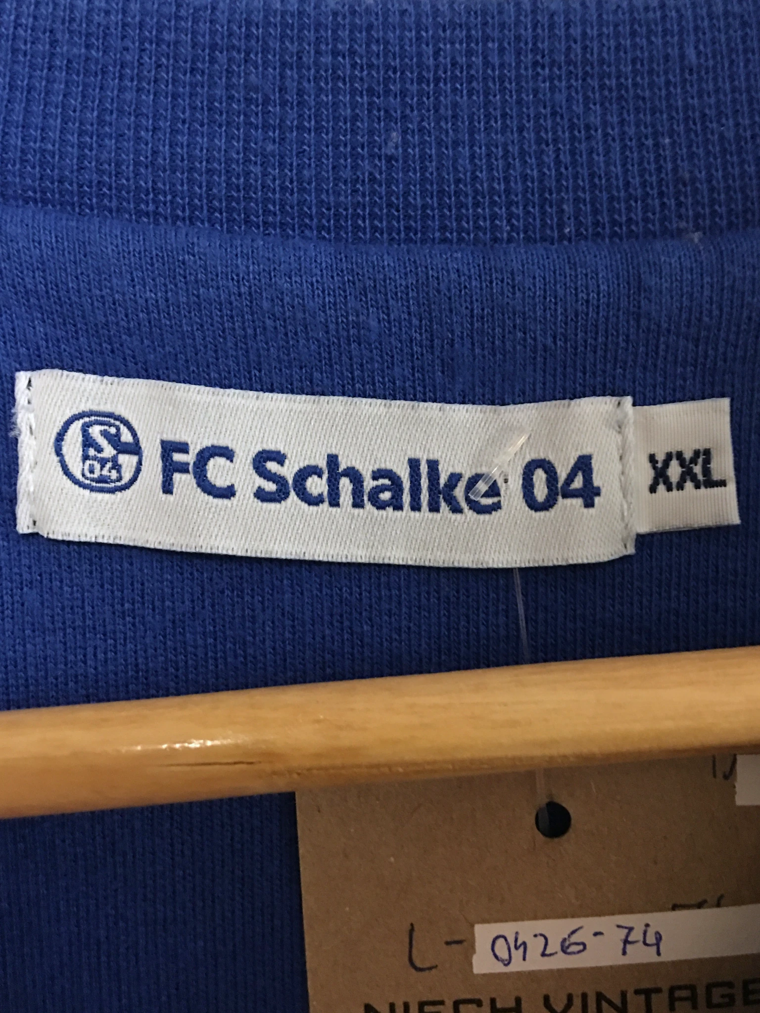Vintage bluza crewneck FC Schalke 04 90s / y2k