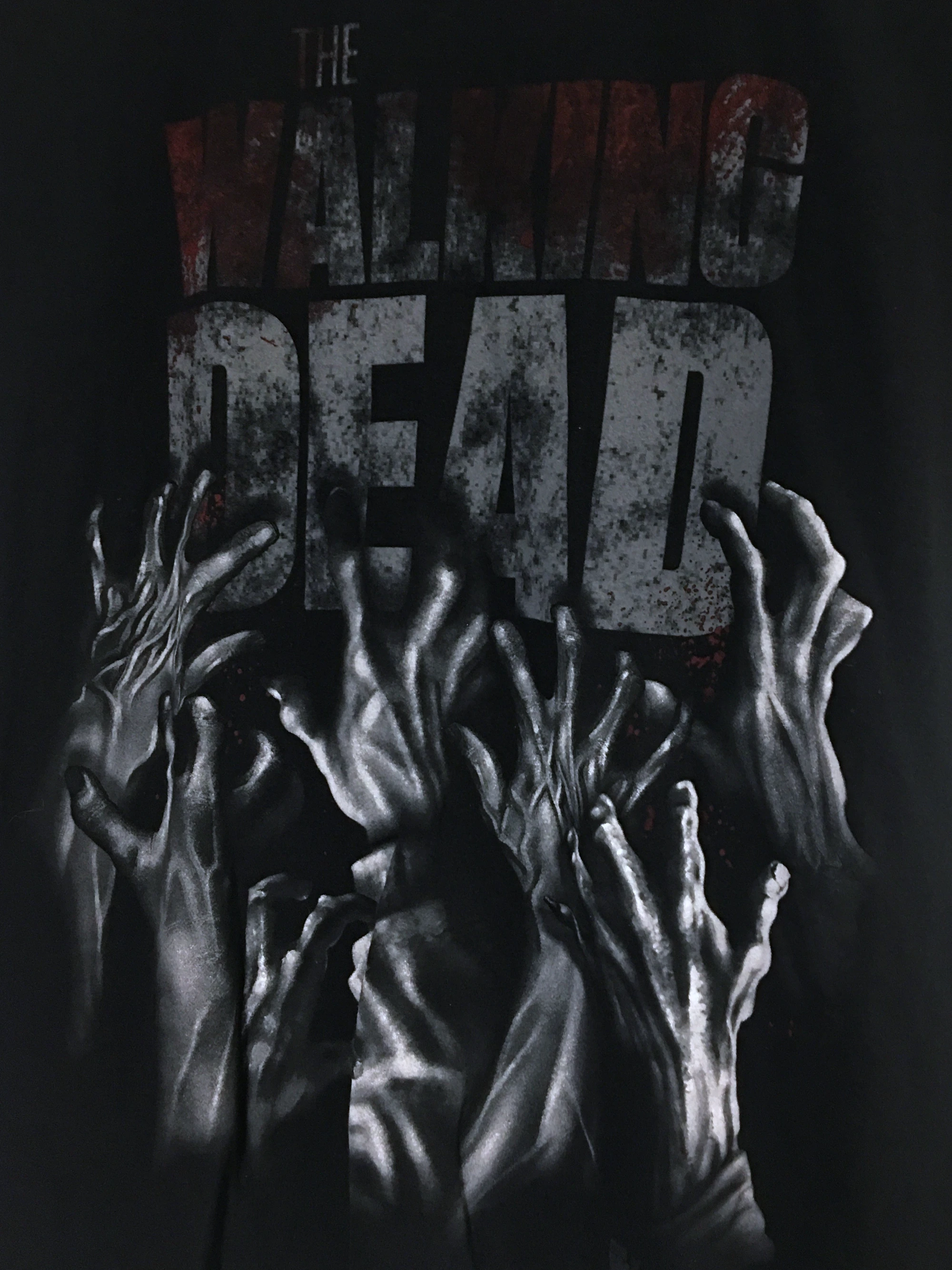 The Walking Dead T-shirt nadruk promo 2013