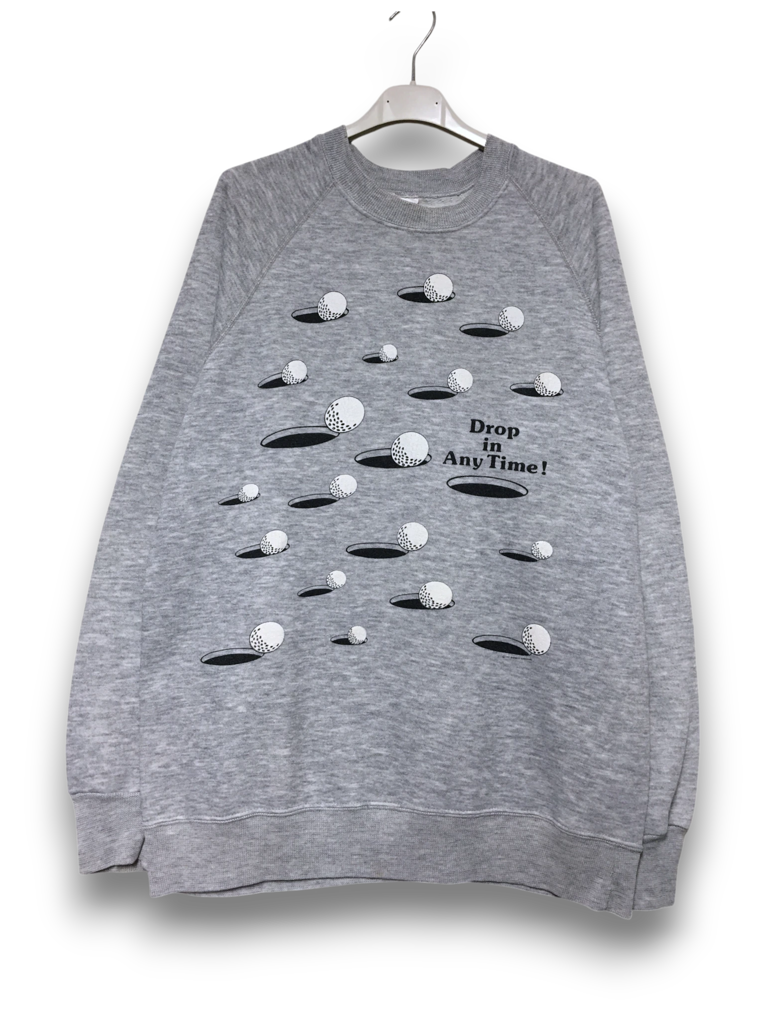 Vintage bluza crewneck z nadrukiem 80s / 90s