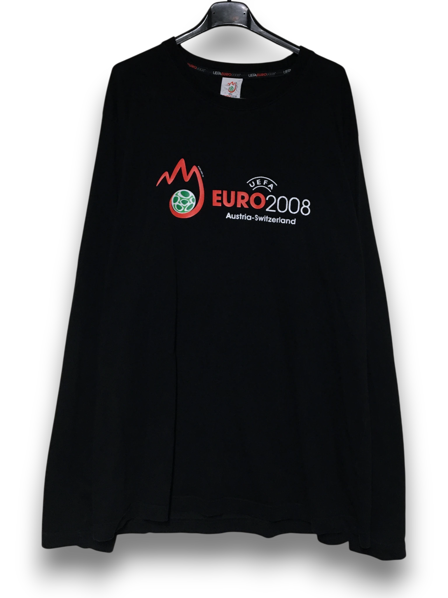 Euro 2008 Vintage T-shirt nadruk Y2K