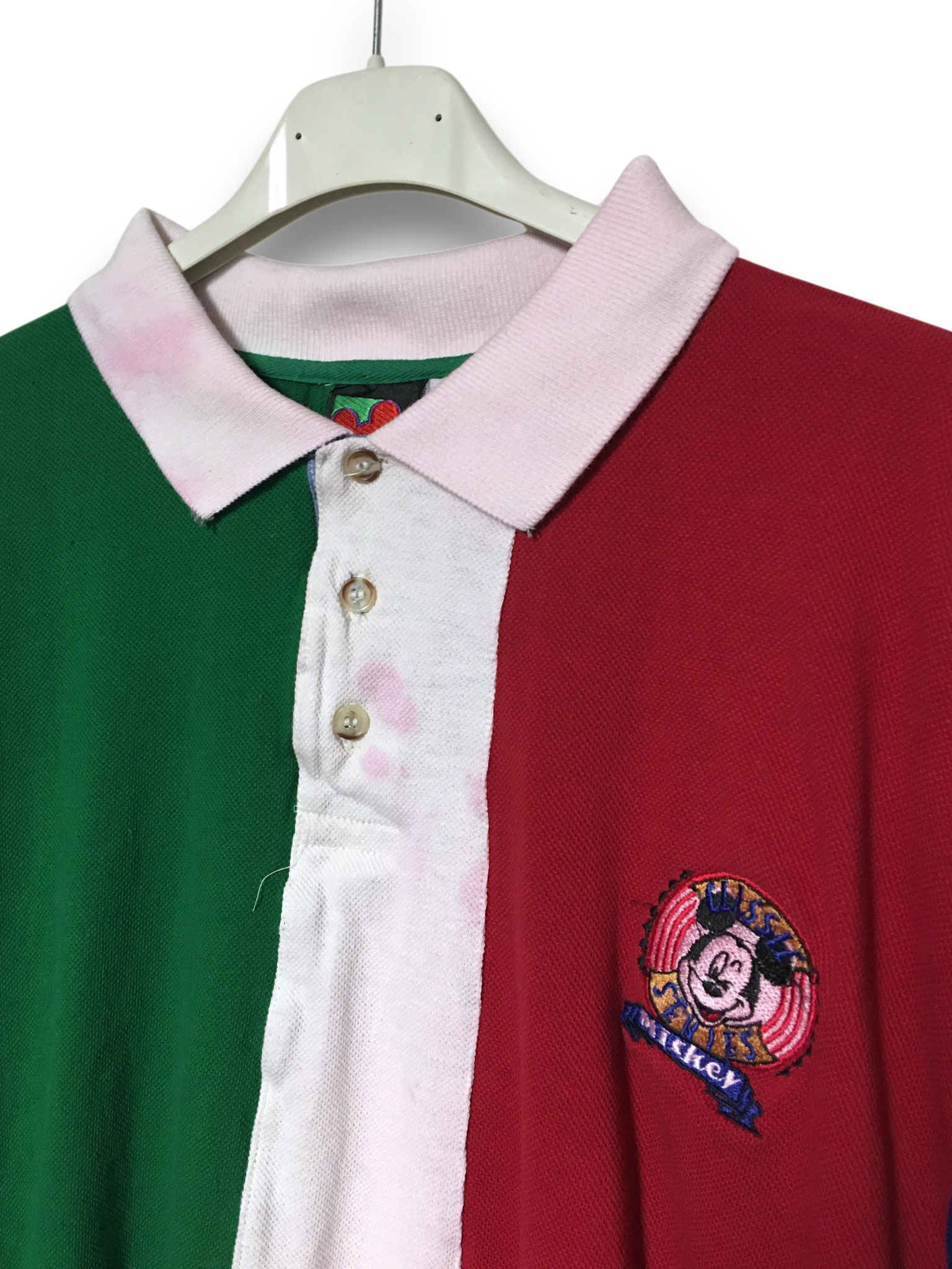 Disney Vintage T-shirt polo haft 90s