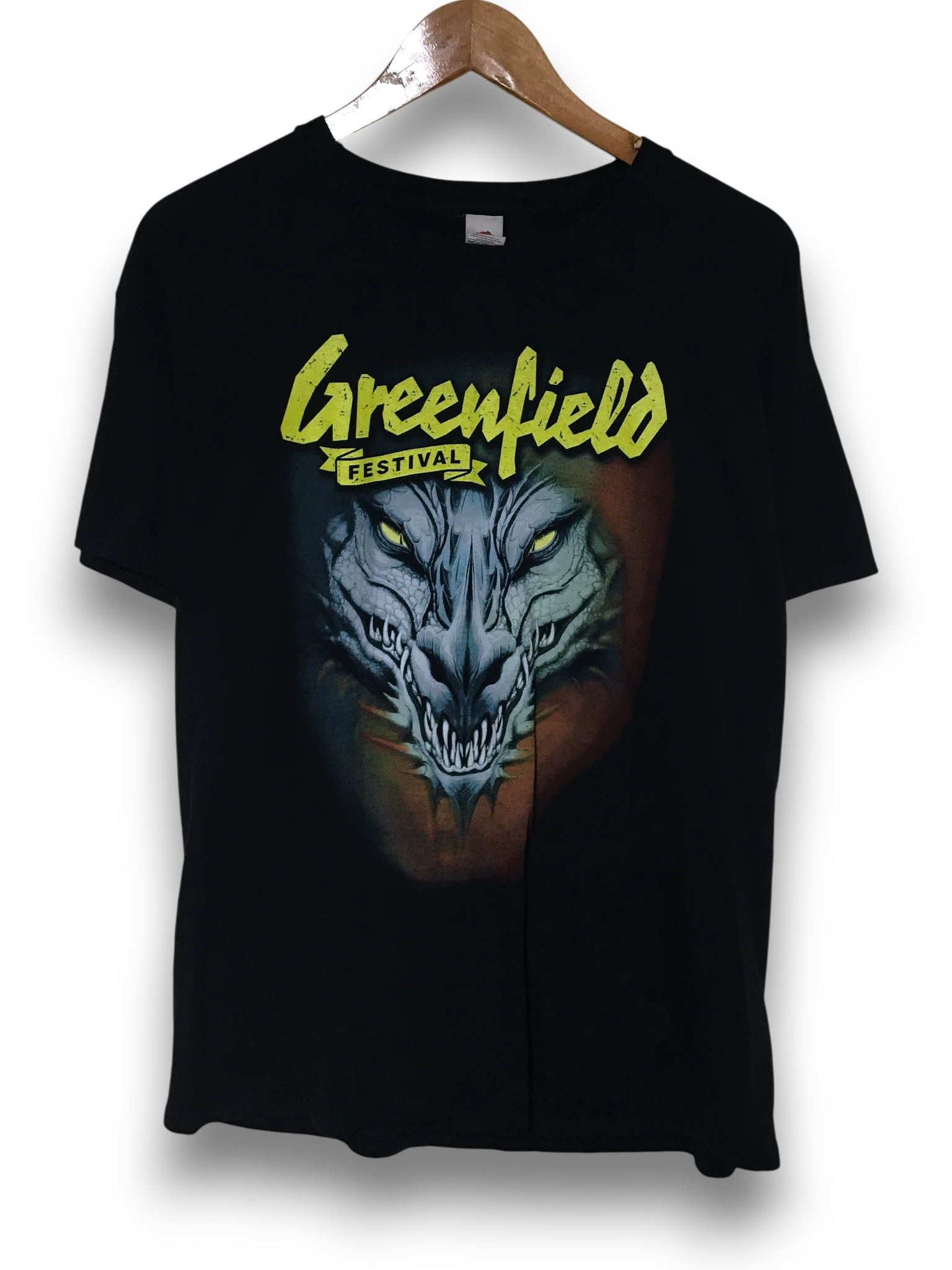 T-shirt Greenfield Festival 2024 nadruk smok