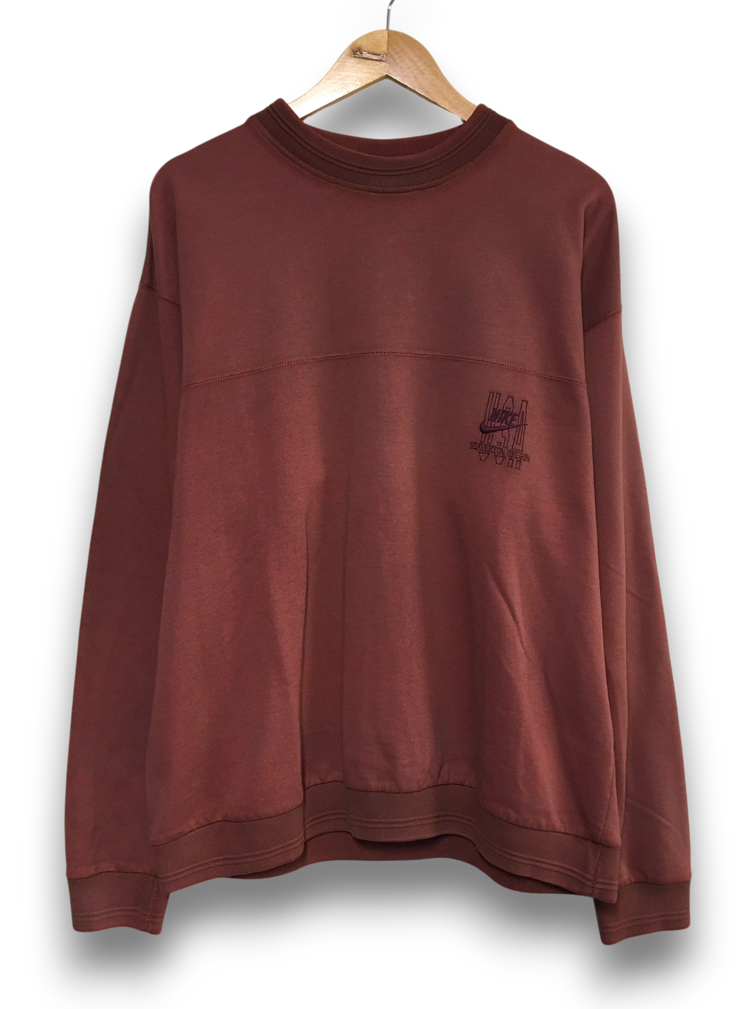 Nike vintage bluza crewneck haft logo 80s / 90s