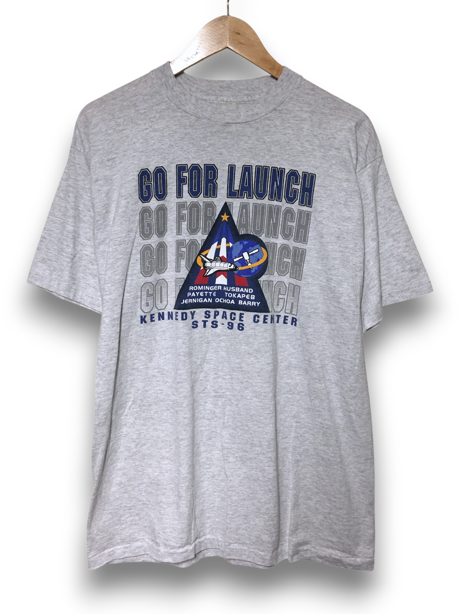 Vintage NASA T-shirt USA Kennedy Space Center 1996