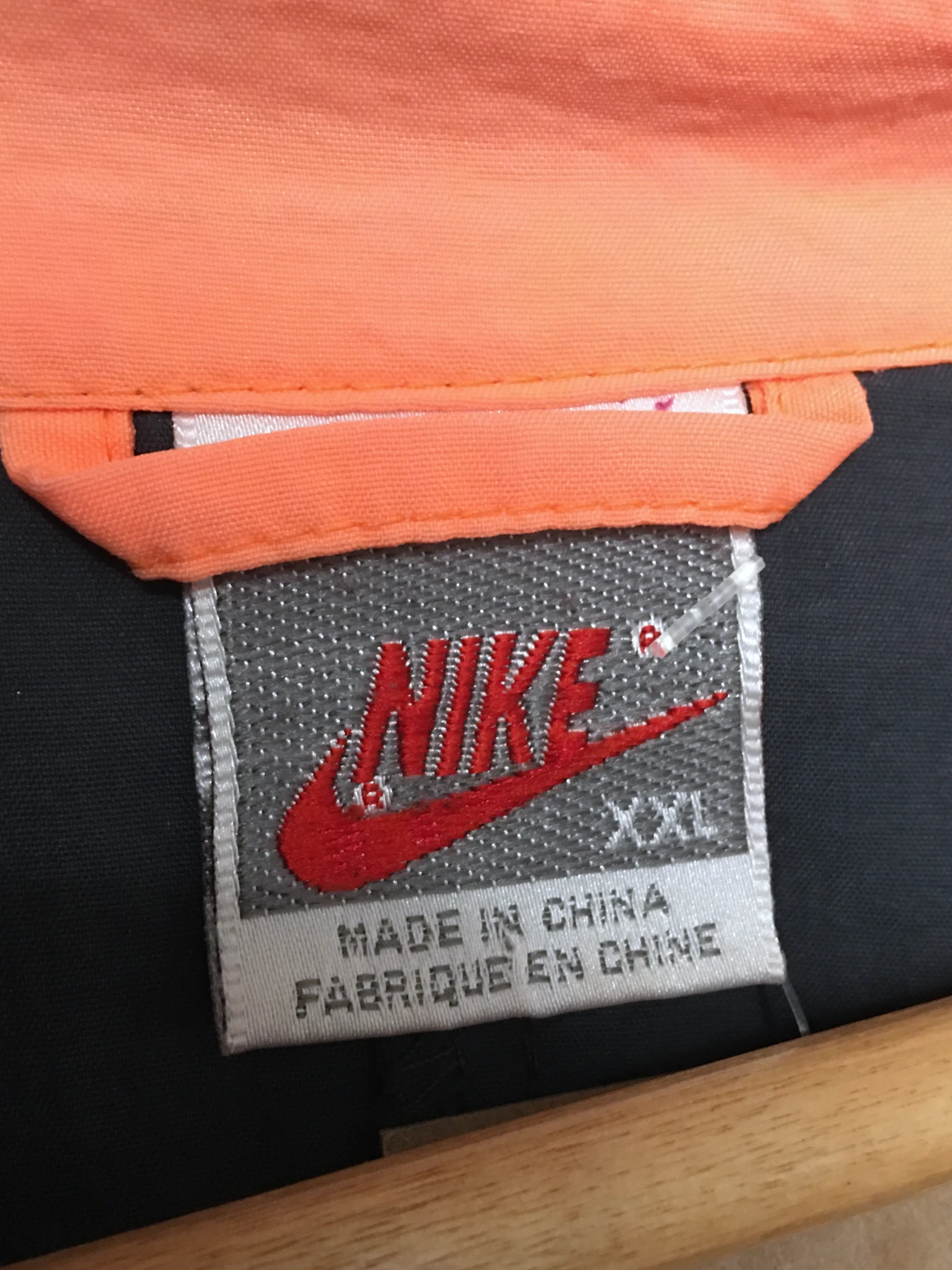 Nike vintage kurtka wiatrówka we wzory szelest ortalion 90s